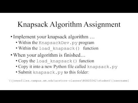 Submitting Heuristic Algorithm Assignments