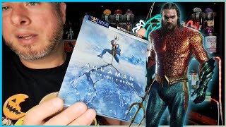 DC Aquaman and the Lost Kingdom 4K Blu-ray Steelbook Unboxing Physical Media screenshot 5