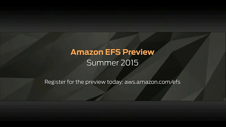 Introducing Amazon Elastic File System