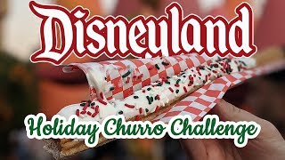 Disneyland Holiday CHURRO CHALLENGE! [2019]