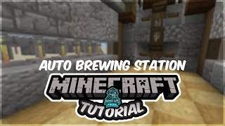 Minecraft 1.14 Automatic Brewing Station TUTORIAL