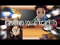 ||Kamaboko squad react to||kny||demon slayer||Tanjiro angst||mostly angst||