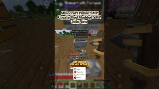 Minecraft Create Mod Public SMP 😍 #minecraft #shorts #smp