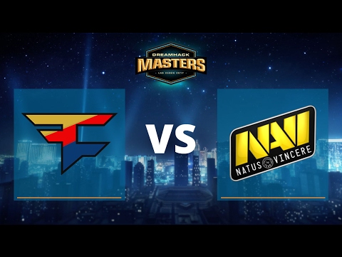 FaZe Clan vs Na'Vi - DreamHack Masters Las Vegas 2017 - Dzień 3 - Mapa 3