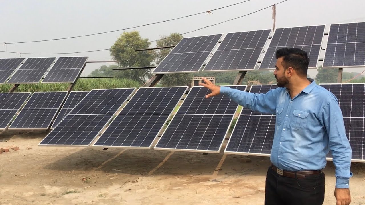 15HP Motor Tubewell on solar 