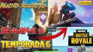 Pantalla De Carga Secreto Semana 8 Temporada 6 En Fortnite Battle Royale