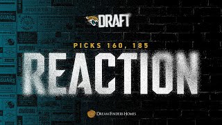 Picks 160 and 185 | Instant Reaction | Jacksonville Jaguars
