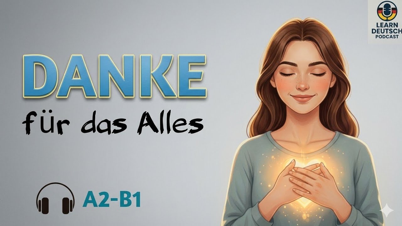 Deutsch podcast Episode-9 | Gratitude | Dankbarkeit | German podcast 