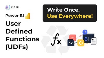 Power BI DAX User-Defined Functions (UDFs) Explained | 5 Real-World Use Cases You MUST Know!