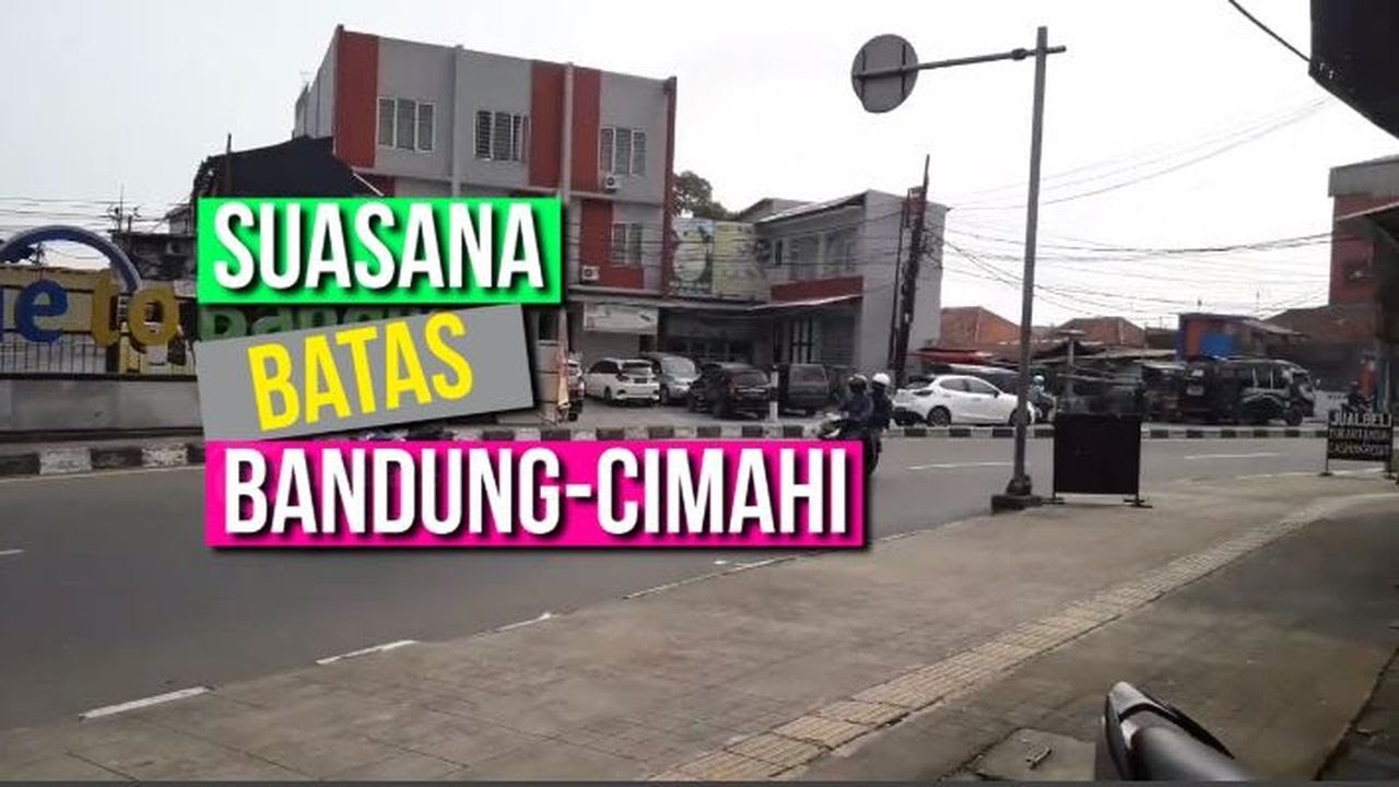 Batas Kota Cimahi-Bandung Ramai, Pengendara Sebut Suasananya Sudah