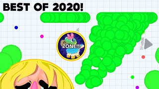 BEST OF 2020! (Agar.io Mobile Win Compilation)