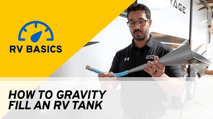 How To Gravity Fill an RV Fresh Water Tank | RV Basics