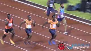 Jeff Demps wins the men’s 100m Bermuda Invitational Wealth