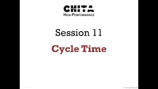 Session 11 - Cycle Time