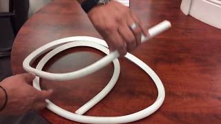 Flexible Quarter Round Molding 12 Foot White