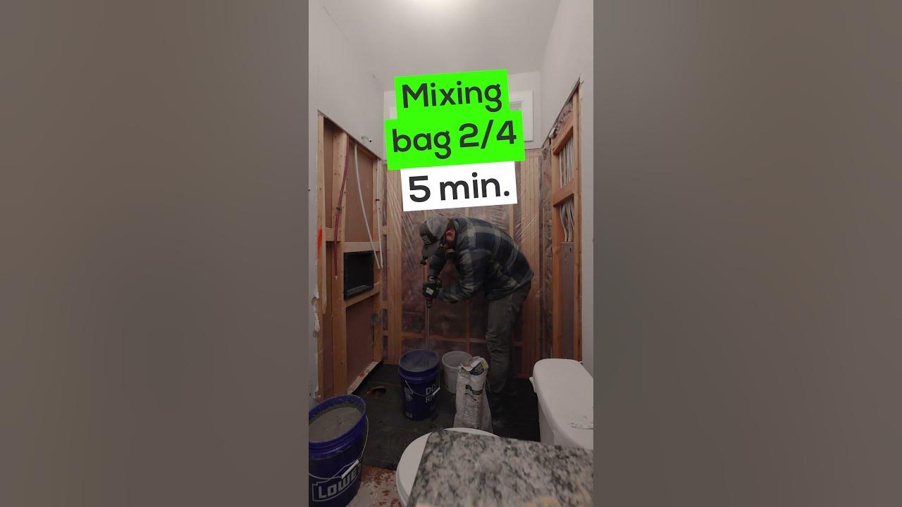 How to set Shower Pan for the First Time YouTube