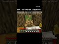 POV : You are not a youtuber #short #gaming #minecraft