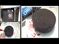 Oreo biscuit cake in microwave oven on convection mode  eggless oreo cake in microwave convection