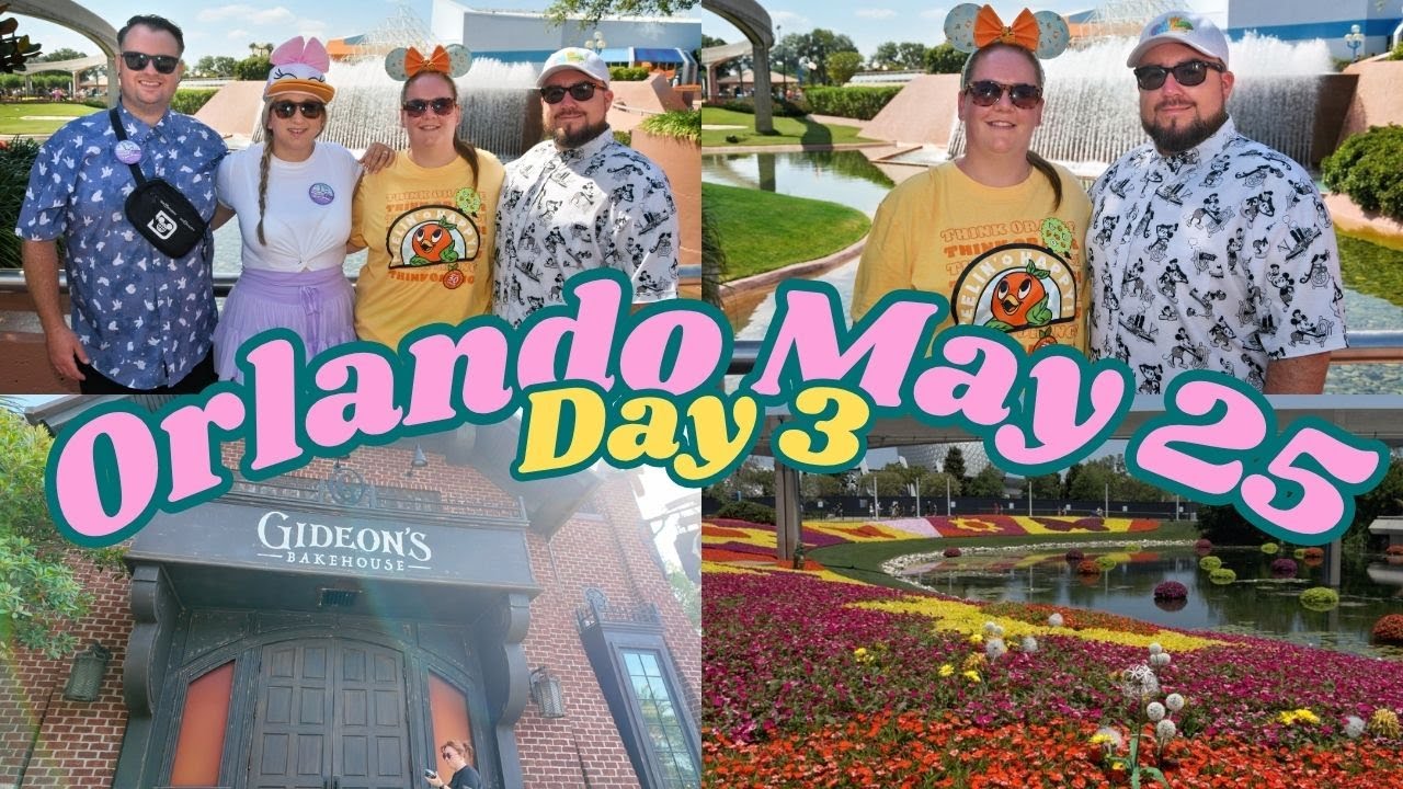 Epcot Flower & Garden Festival | Disney Springs | Gideon's | ORLANDO ...