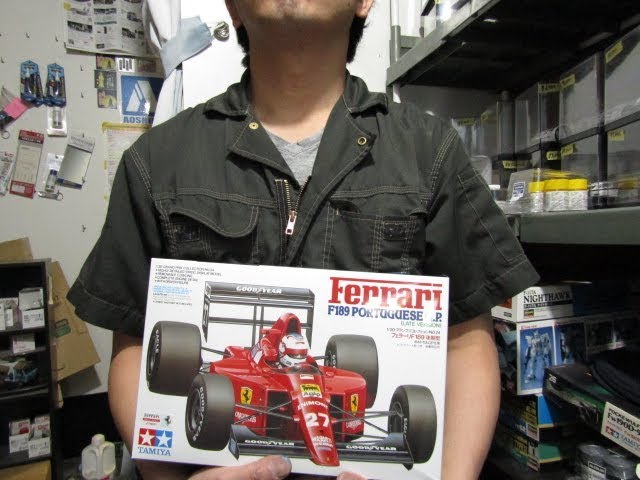 プラモ屋店長がお送りするキットレビュー タミヤ 1/20 フェラーリ F189