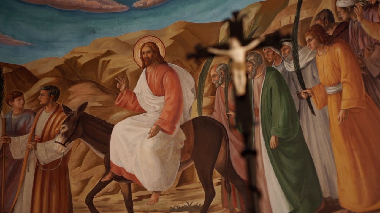 Il santuario di Betfage: Il cammino di Gesù verso Gerusalemme!