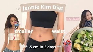 ✨ I ate like BLACKPINK's Jennie for a *smaller waist in 3 days* 🥑 K-pop Glow Up Diary ep_01