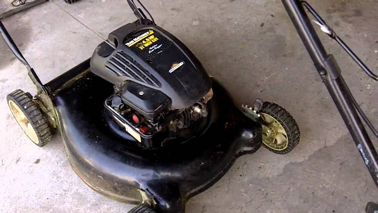 Fix your Briggs & Stratton Powered Lawn Mower for Under 10 (Intro