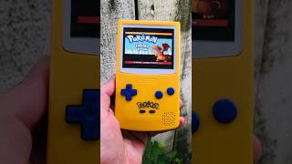 Pokémon Fire Red on Gameboy Color