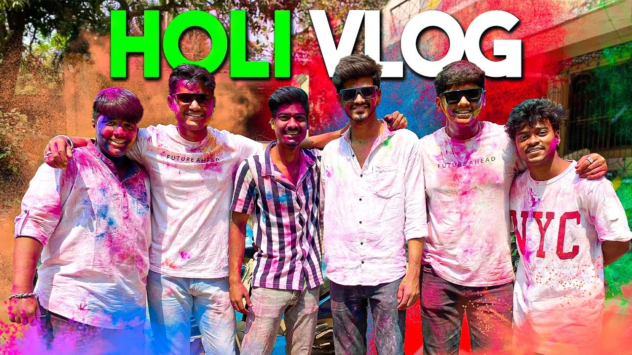 HOLI VLOG || VLOG #52 || SAHIL VLOGS ❤️ ||