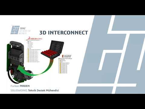 3D Interconnect Farklı CAD Programlarıyla Çalışma Online Eğitimi