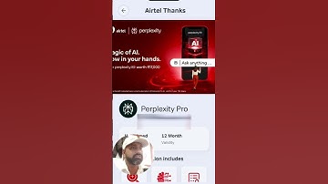 Airtel Users Get Perplexity Pro FREE 🤯 | Trick 2025 #shorts