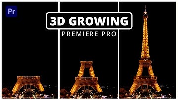 3D Building GROW EFFECT - Adobe Premiere Pro Tutorial 2023