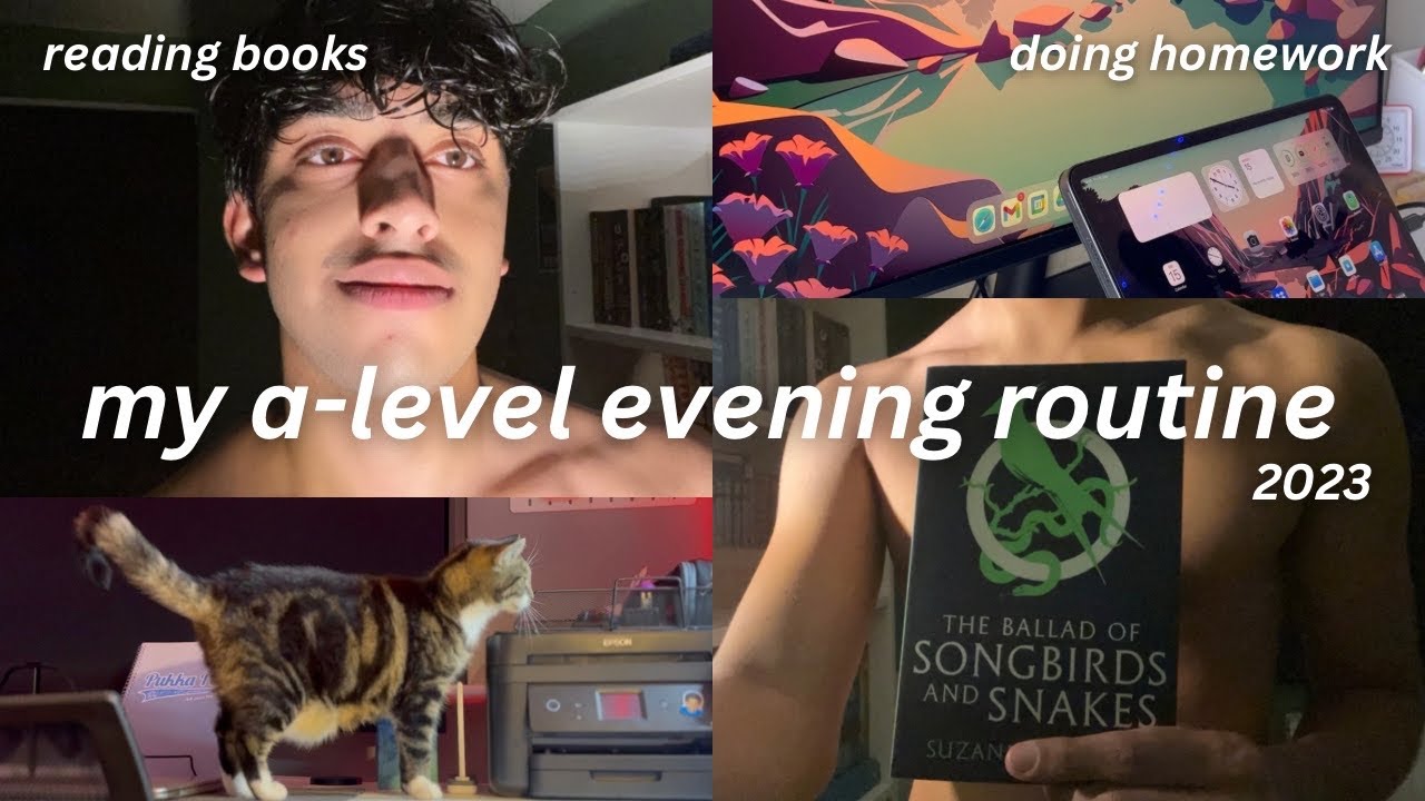 my REAL a-level evening routine | year 13 after-school routine 2023 ...