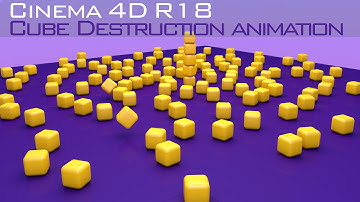Cinema 4D Mograph Cube Animation Tutorial