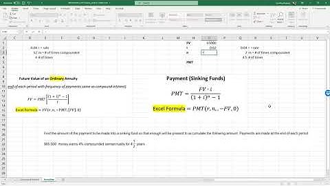 Chapter 5.3 Sinking Funds
