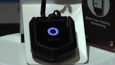 The Kevo Plus unlocks the smart deadbolt