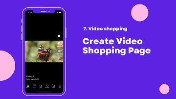Video Shopping Widget