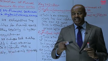 Financial Statements in Hyperinflationary Economy