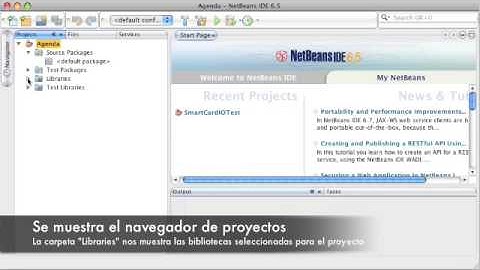 Cómo crear un proyecto en NetBeans 6.5