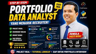 Cara Membuat Portfolio Data Analyst yang Menarik Recruiter 🔥 (Step by Step)