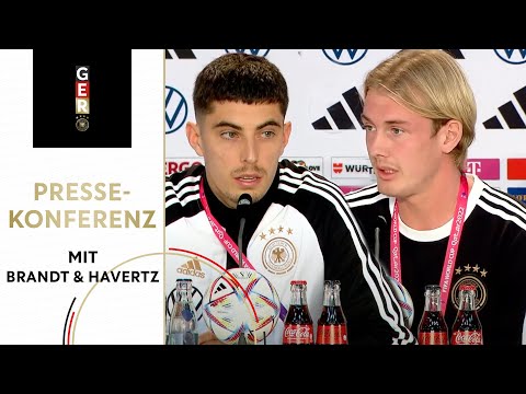 🎙️ PK mit Julian Brandt und Kai Havertz | WM 2022