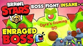 BOSS FRIGHT CHALLENGE: INSANE CLEARED! | Brawl Stars | Supercell | Ogre's Gaming BD.