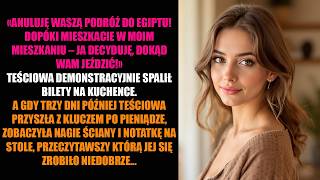 «ANULUJĘ WASZĄ PODRÓŻ DO EGIPTU! DOPÓKI MIESZKACIE W MOIM MIESZKANIU – JA DECYDUJĘ, DOKĄD WAM...