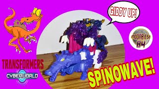 Spinowave! Transformers Cyberworld Shockwave Review