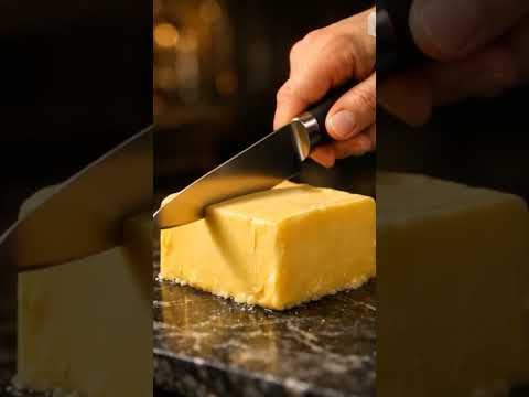 BUTTER 🧈||CUTTING BUTTER 🧈||#butter #makkhan