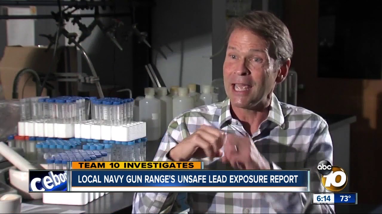 Reports of possible unsafe lead exposure at Coronado Navy shooting range