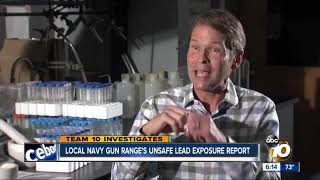 Reports of possible unsafe lead exposure at Coronado Navy shooting range