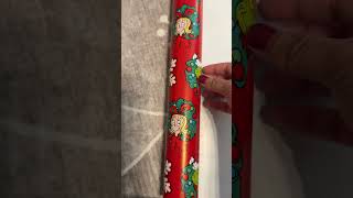 Hobby Lobby Christmas Wrapping Paper | Whimsical Red Holiday Gift Wrap