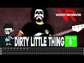 【VELVET REVOLVER】[ Dirty Little Thing ] cover by Cesar | LESSON | BASS TAB