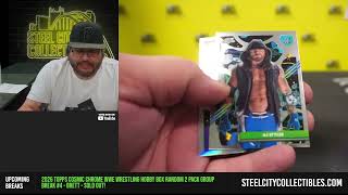 2026 Topps Cosmic Chrome WWE Wrestling Hobby Box Random 2 Pack Group Break #4 - Brett